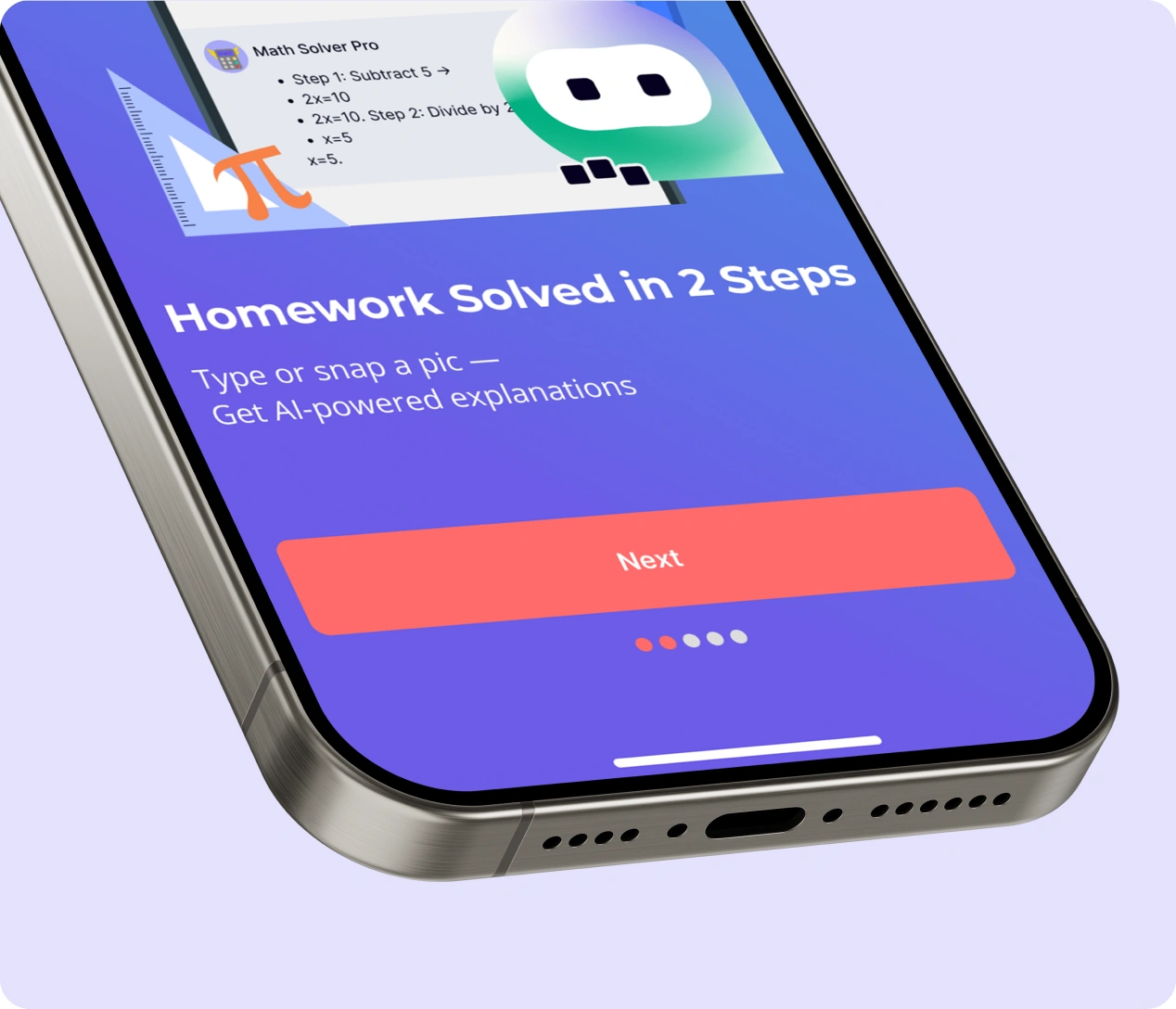 Expert AI Chat screen