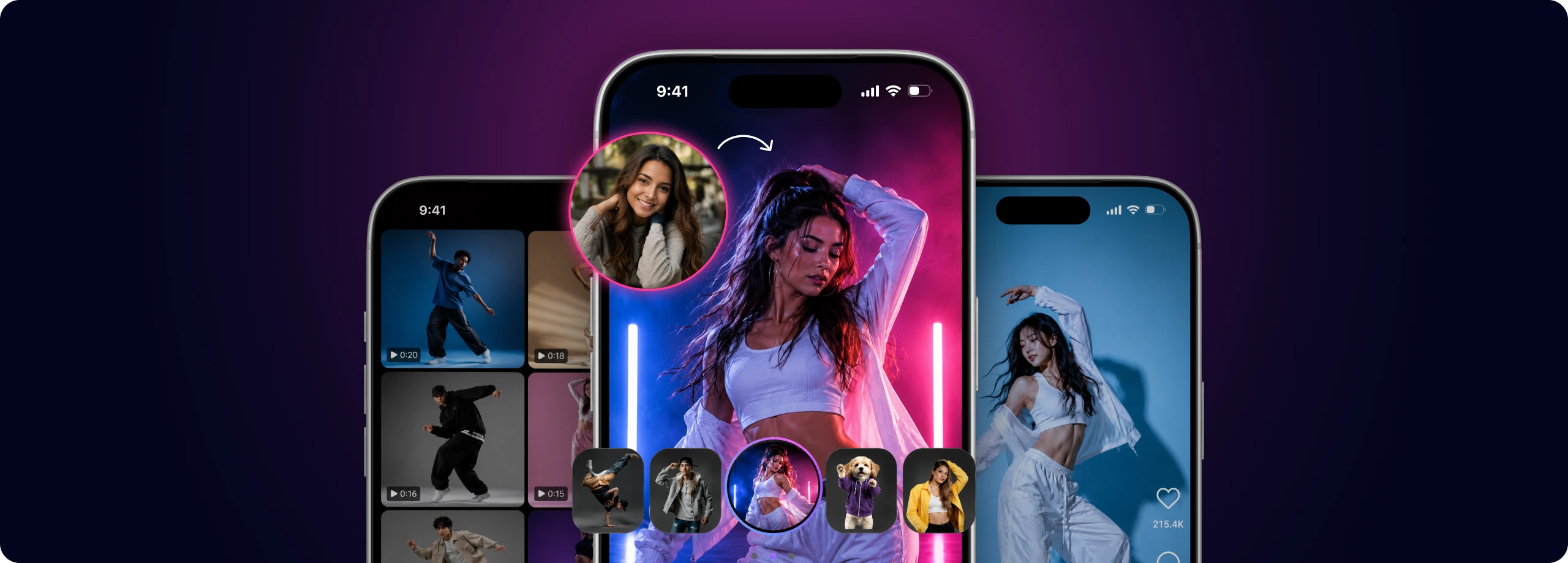 Swai AI Dance app